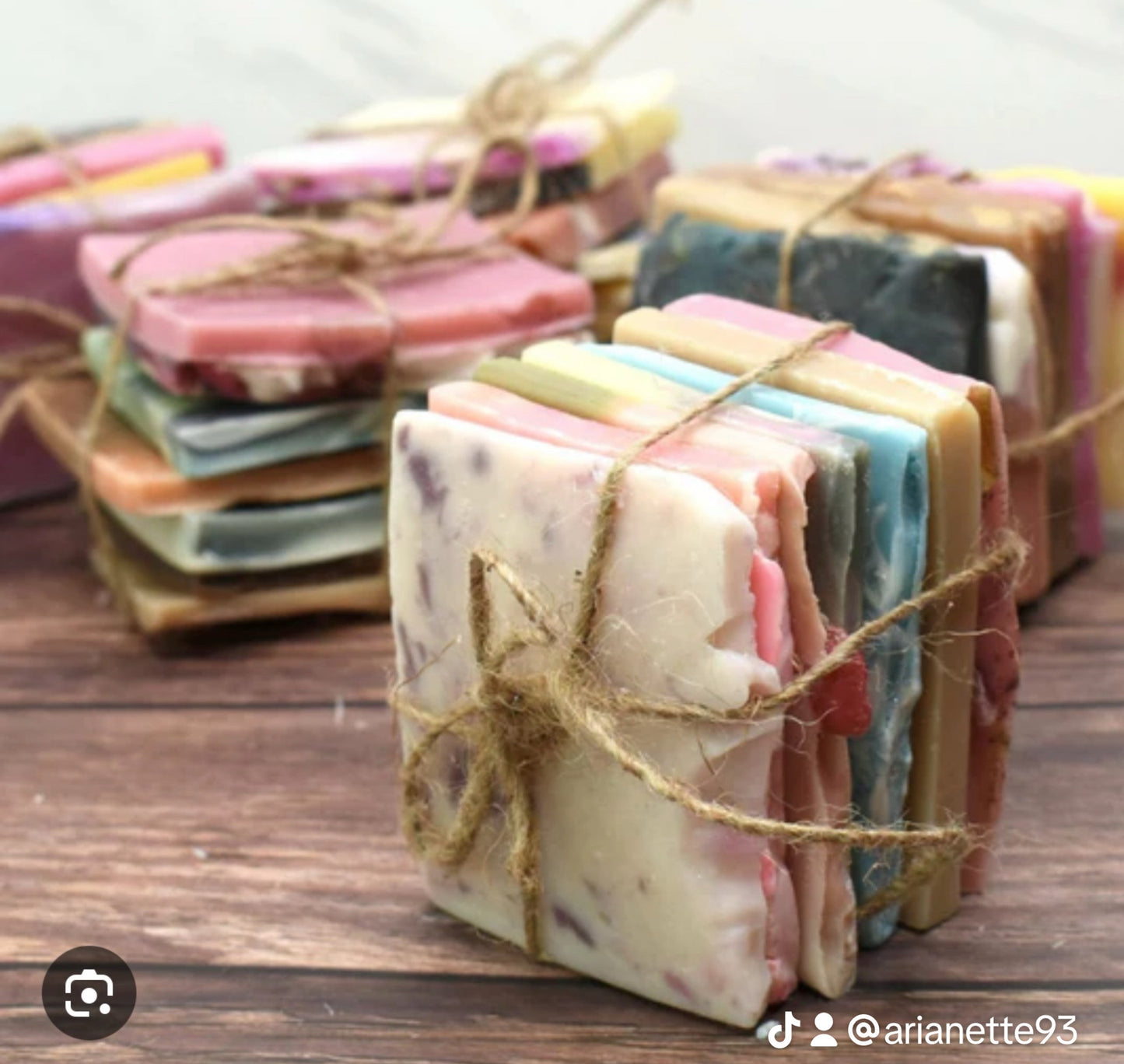 7 half a bar of soap Sample set