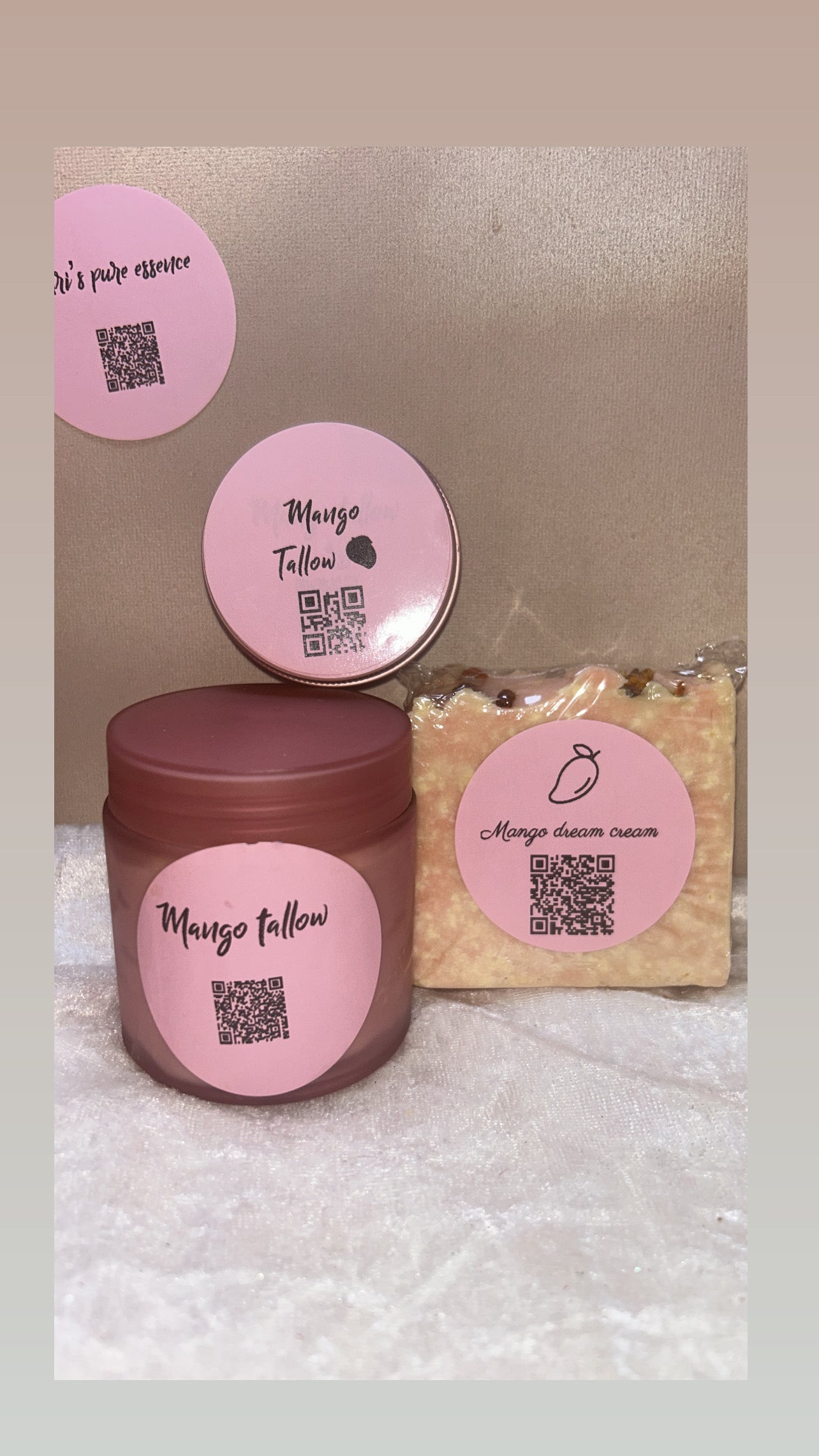 Mango tallow set