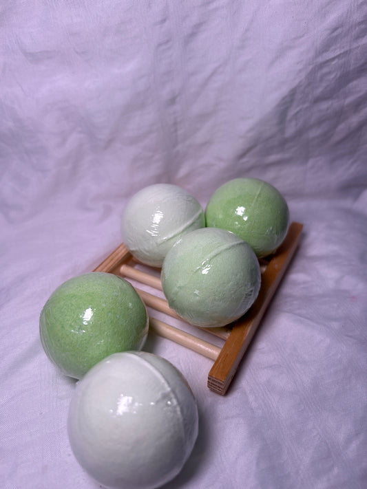 Eucalyptus and tea tree bombs